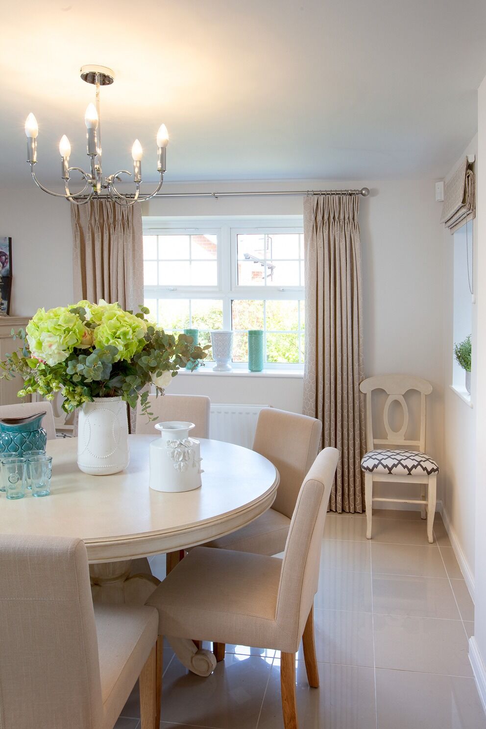 Dining room: residential interior design by Studio G for a luxury family home in Godalming, Surrey