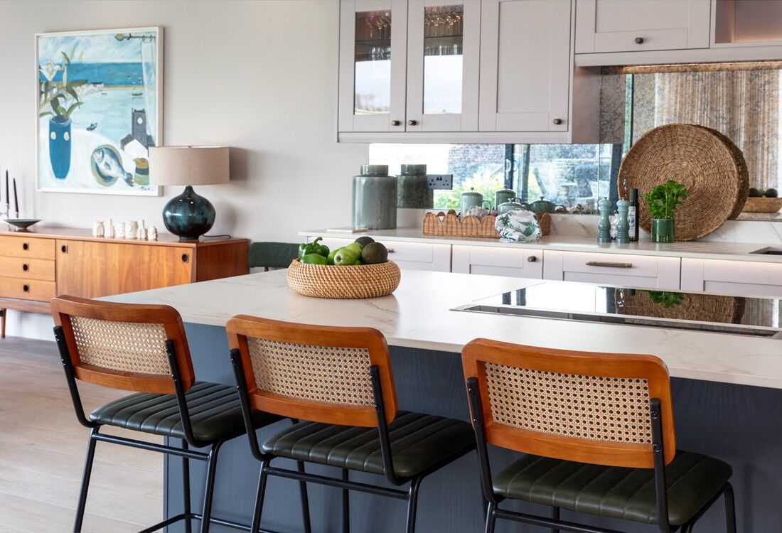 Bespoke kitchen island interior design by Studio G
