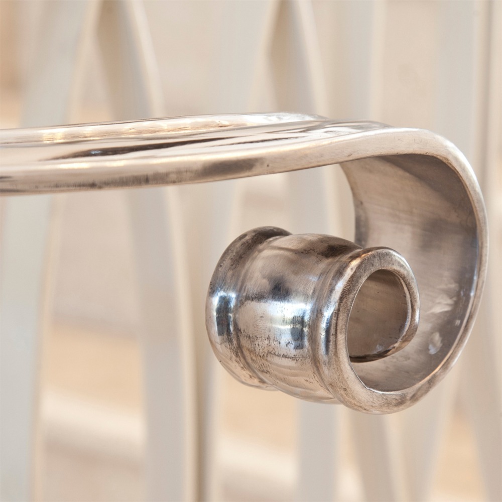 Hand rail banister: residential interior design by Studio G for a luxury contemporary residence in Cobham, Surrey