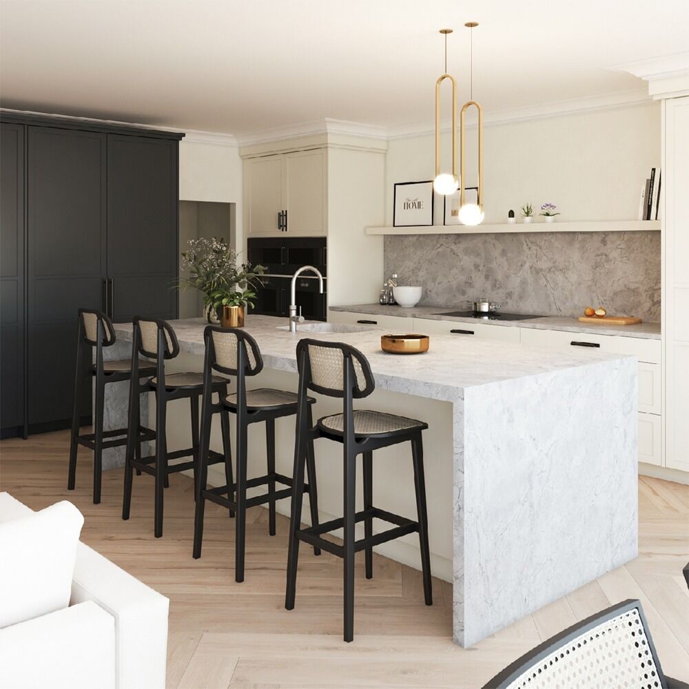 Bespoke kitchen design: residential interior design by Studio G for a classic luxury home in Surrey