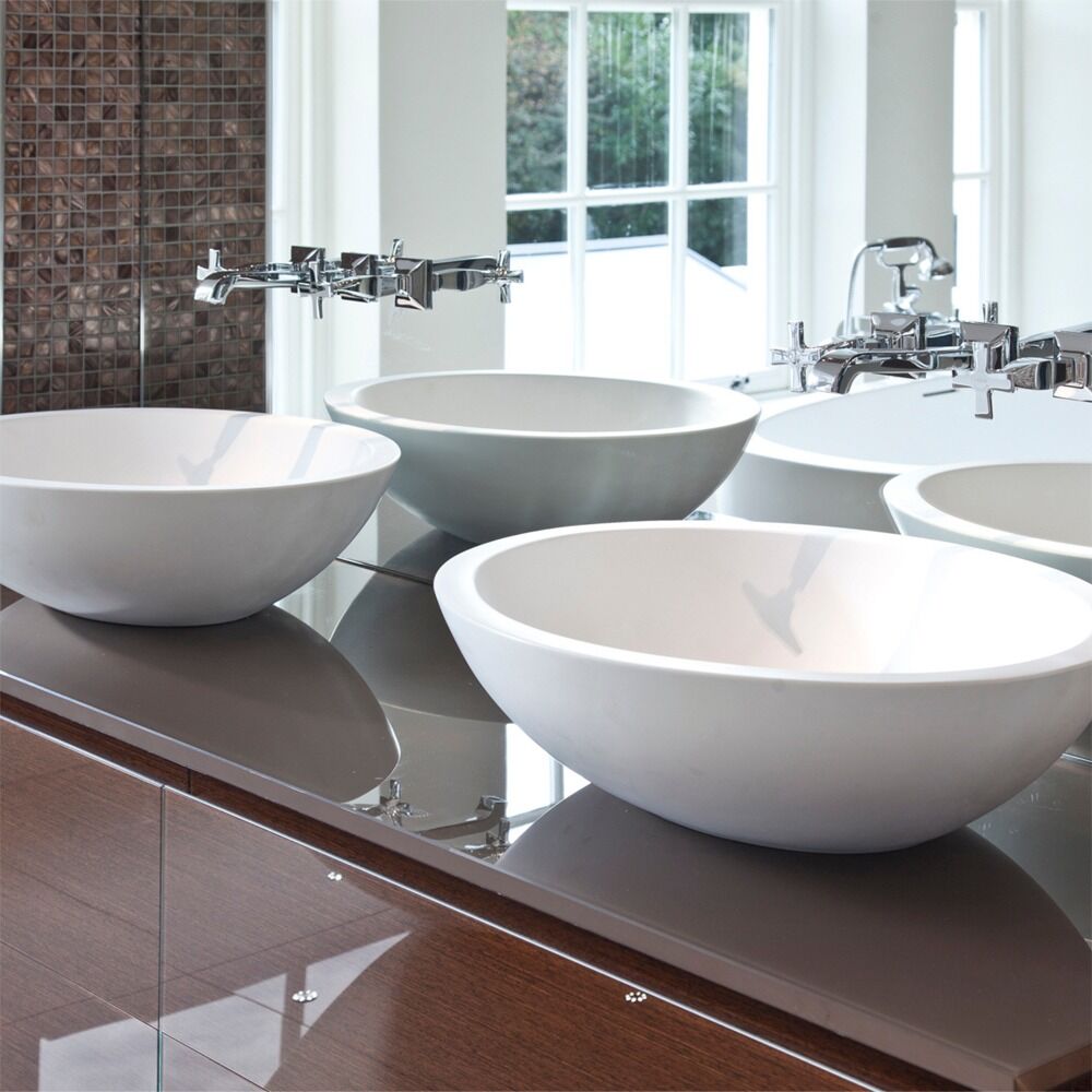 Cobham bathroom: residential interior design by Studio G for a luxury contemporary residence in Cobham, Surrey