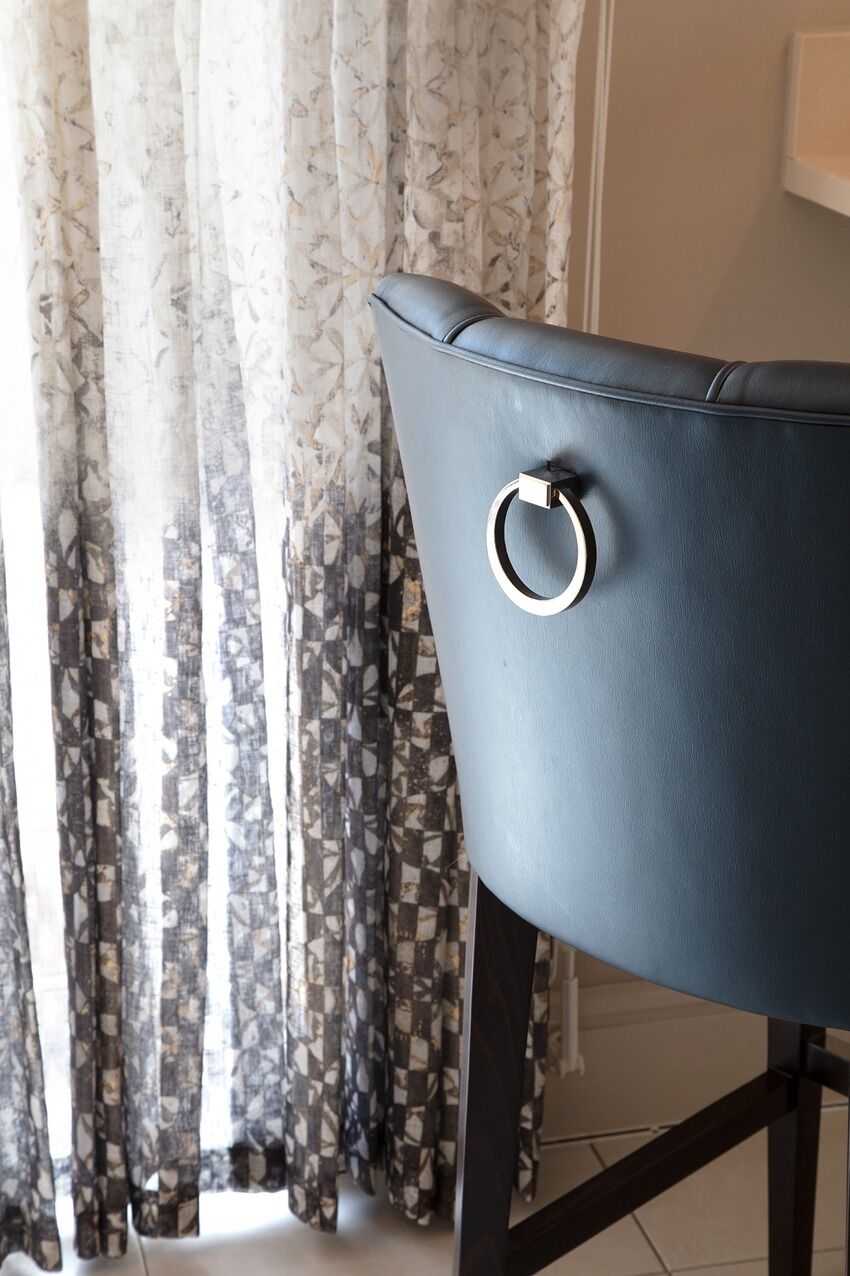 Curtains: residential interior design by Studio G for a bespoke townhouse in Mill Hill, London