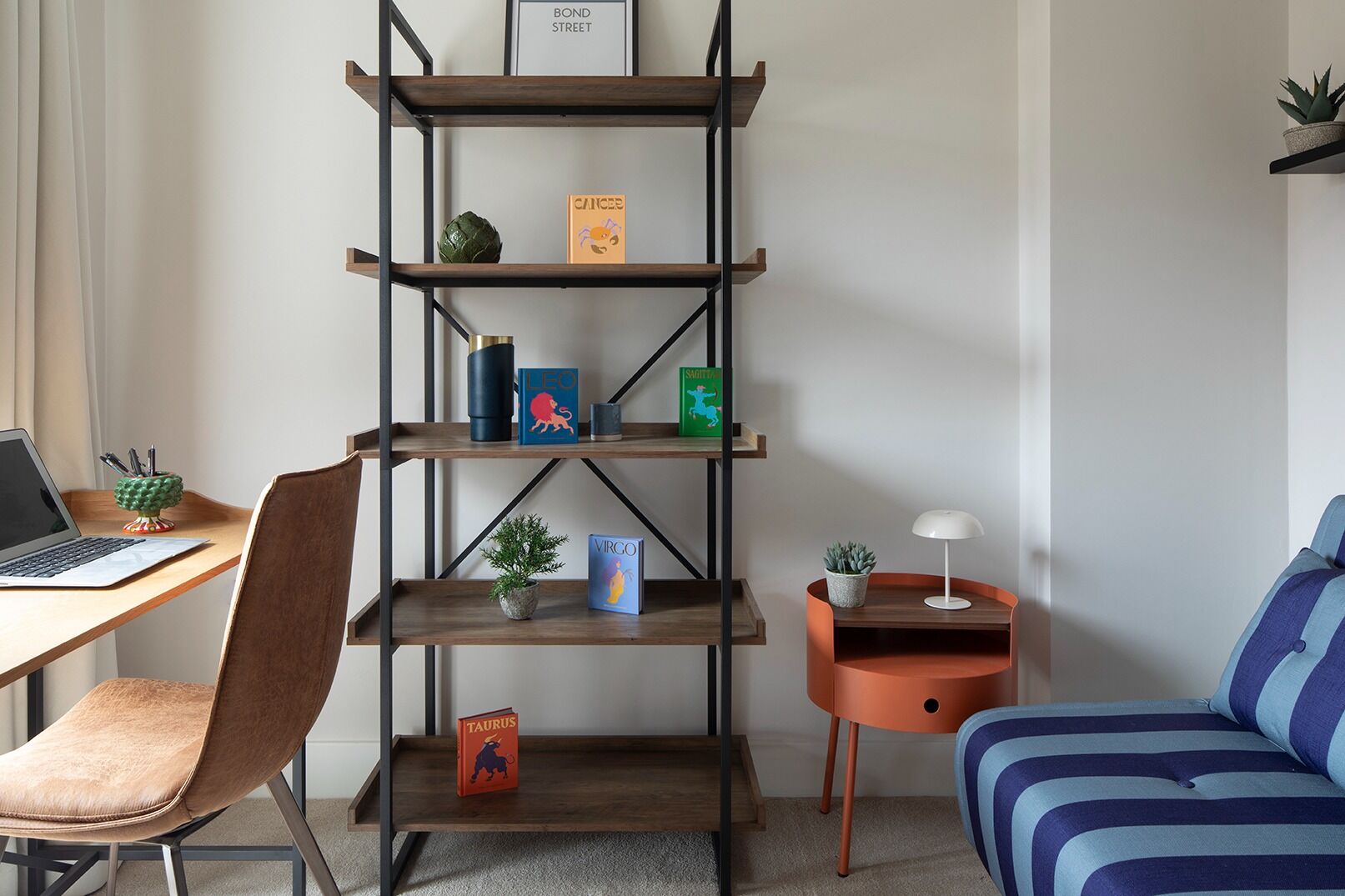 Styled home study interior design by Studio G