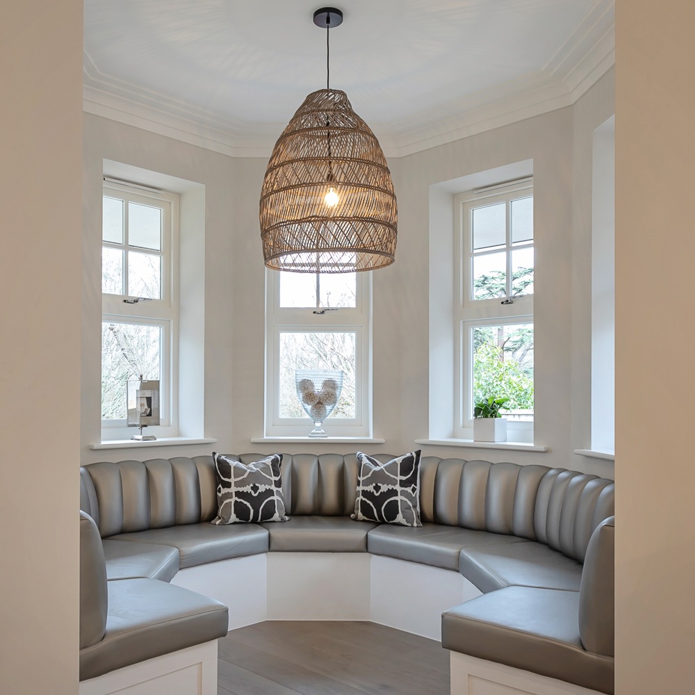 Architectural design: residential interior design by Studio G for a New England style home in Surrey